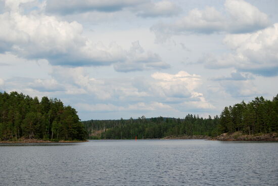 Durchfahrt in den nordöstlichen Teil des Östra Silen