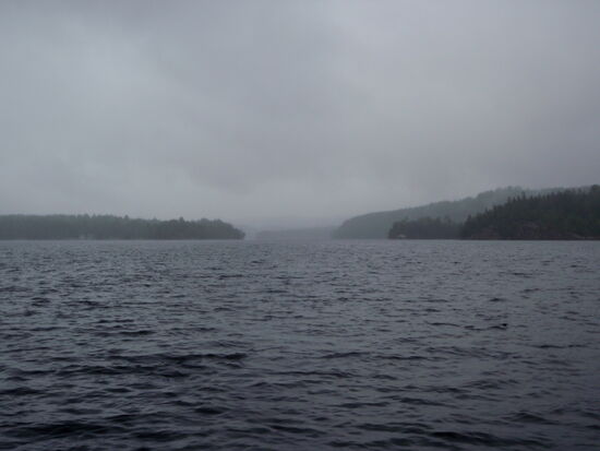 Anfahrt auf die Bucht von Årjäng