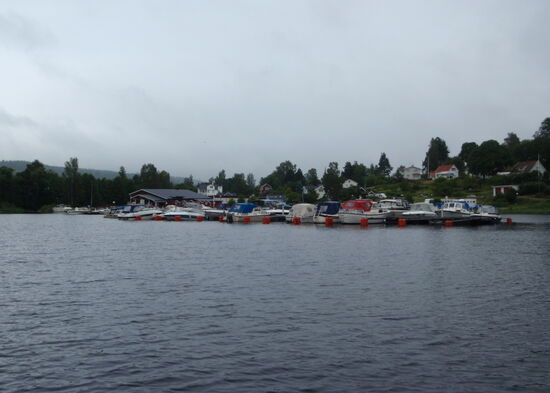 dann hatten wir den Gästehafen von Årjäng erreicht