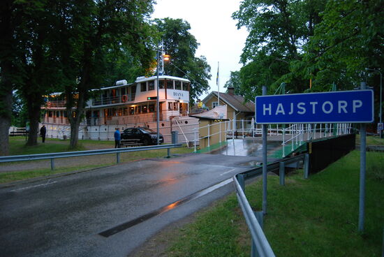 Übernachtung in der Schleuse