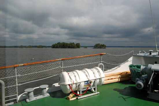 dann waren wir auf dem See Viken