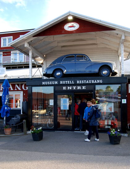 Eingang ins Motormuseum