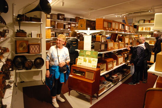 dort gab es aber auch viele alte Radios