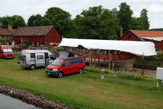 Trockendock und Womo-Stellplatz