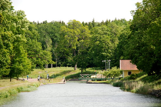 Schiebebrücke öffnete sich