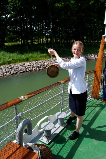 dann wurde schon wieder zum Essen gegongt