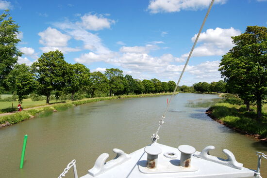 enge Stellen waren betonnt