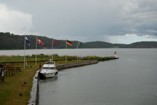 Ausfahrt auf die Ostsee, Slätbaken