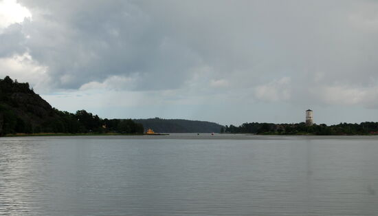 Stegeborg mit Linfärja