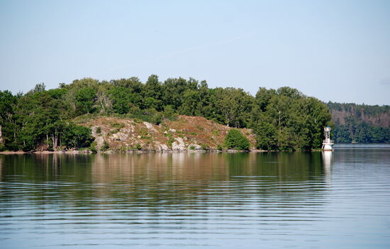 Inseln mit Seezeichen