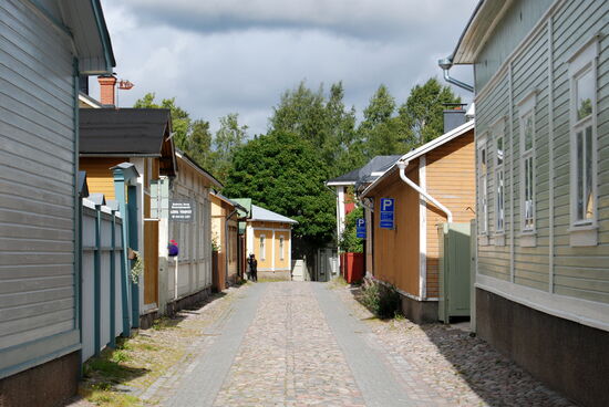 Seitenstraße Pappilankatu