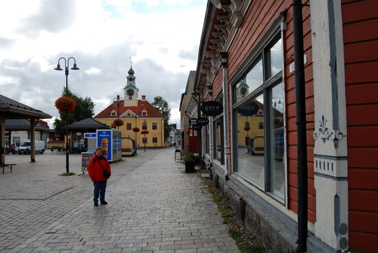 den Marktplatz erreicht