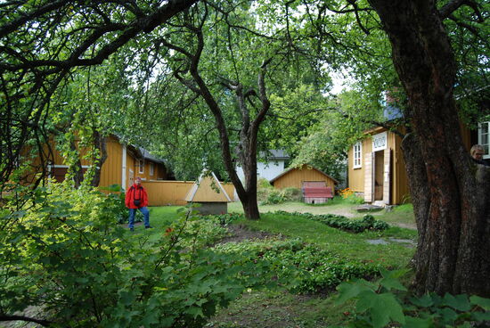 Haus Kirsti mit den ältesten Teilen aus den 1700er Jahren