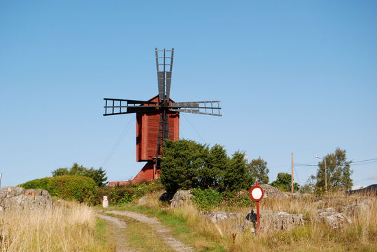 Kvarnberget mit der Windmühle