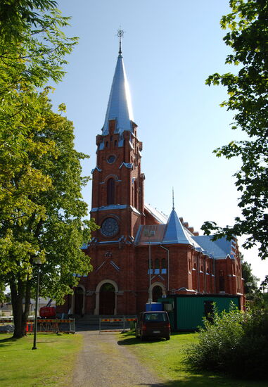Kristinestads nya kyrka - Kristinestads neue Kirche