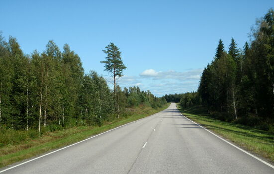 Weiterfahrt Richtung Norden