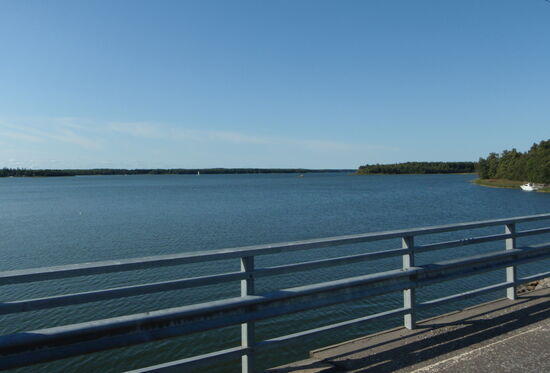 wir fuhren wieder aufs Festland