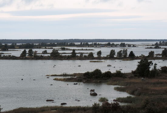 auf die De-Geer-Moränen