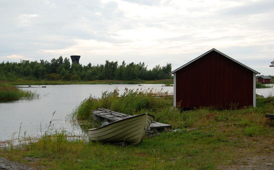 Blick zurück zum Turm
