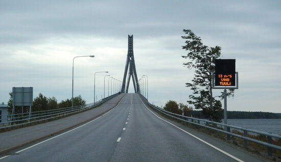 der Wind hatte etwas zugenommen