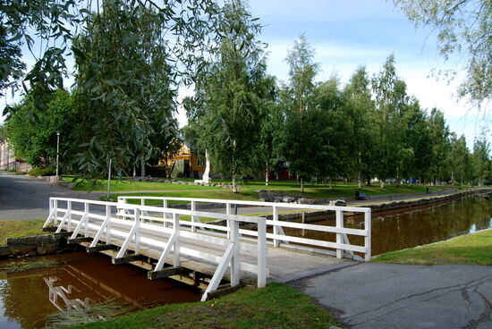 mit dem Haus, in dem Johan Vilhelm Snellman seine Jugend verbrachte