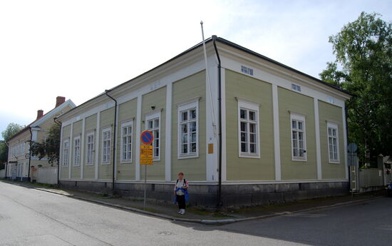 Storgatan 31 Ecke Packhusgatan 5, hier waren u.a. verschiedene Schulen untergebracht