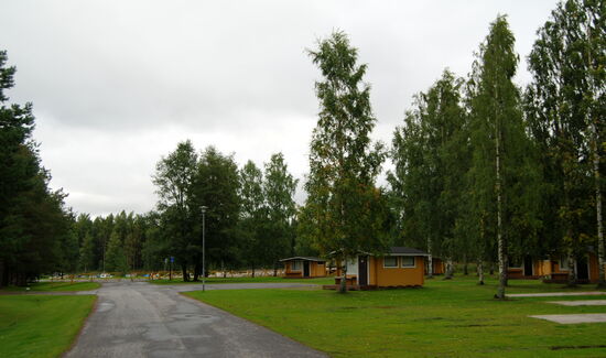 der Campingplats war tagsüber recht leer