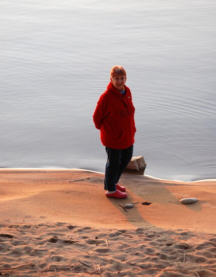 waren es nur ein paar Schritte