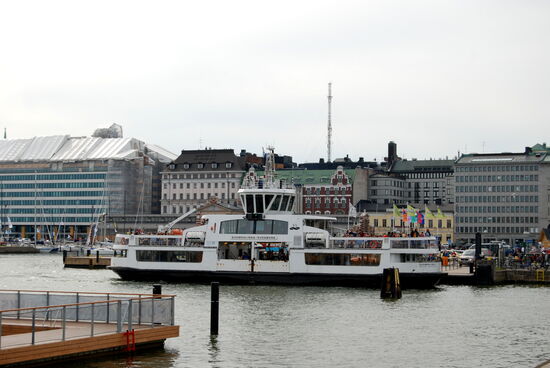 die Fähre nach Sveaborg