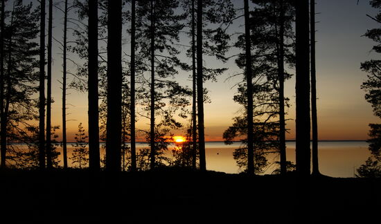 wo uns wieder ein schöner Sonnenuntergang erwartete