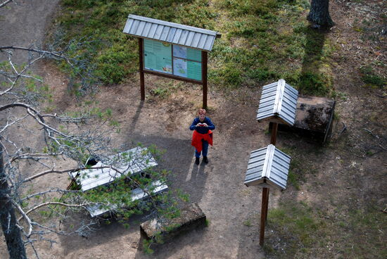 Christa wartete unten