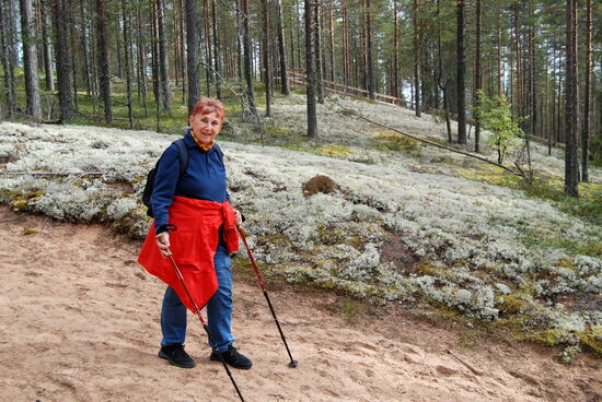 wir wanderten durch den Sand