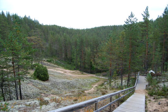 Blick zurück ins Tal