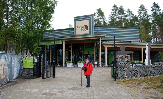 als es aufgehört hatte zu regnen, gingen wir in den Zoo von Ähtäri