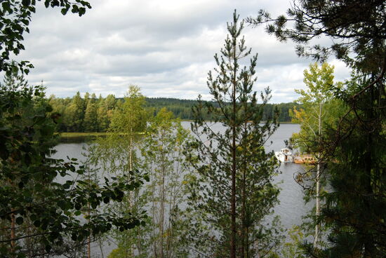 Blick zur anderen Seite zum See Kivilukko