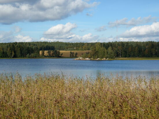 am See Ruovesi kurz vor dem