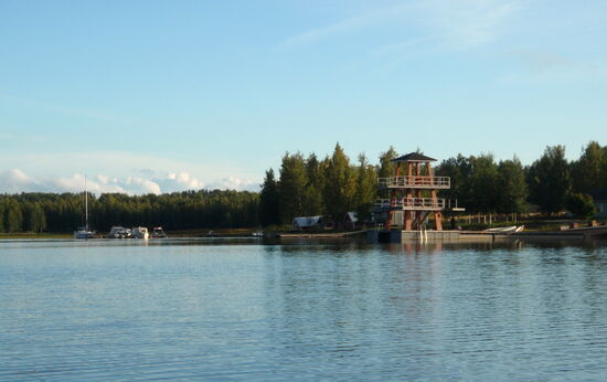 der Badeplatz von Ruovesi