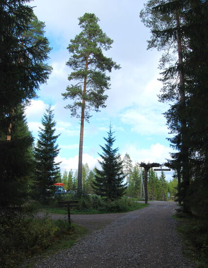 dann hatten wir wieder den Eingang des Nationalparks und den Parkplatz erreicht