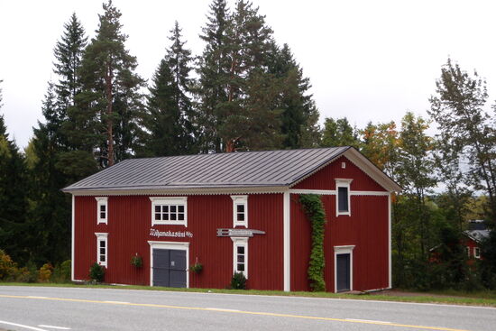 im alten Getreidemagazin war die Touristen-Information von Ruovesi untergebracht