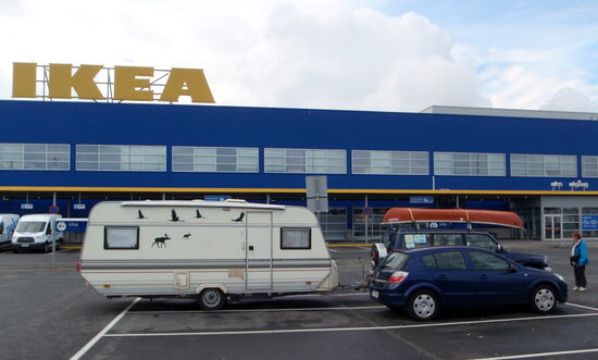 Rast bei IKEA in Tammersfors – Tampere