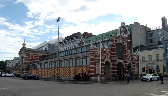 Saluhallen - die Markthalle