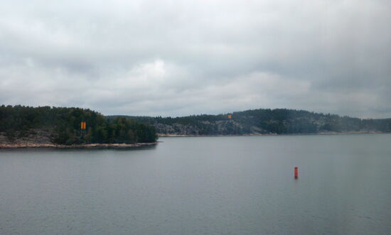 Backbord-Seezeichen und Enslinien-Tafeln, Haplot,Häggrundet?
