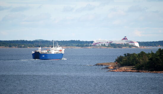 hier war ziemlich viel Fährverkehr