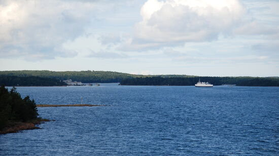 wir hatten Långnäs verlassen