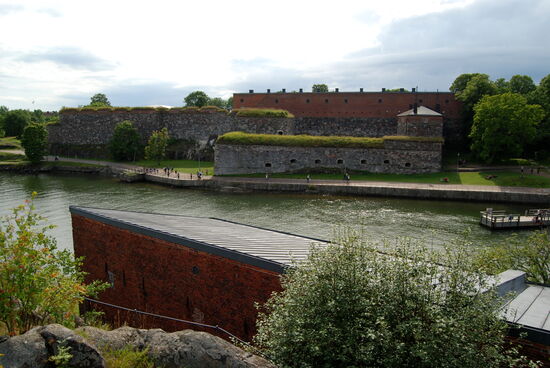 Blick zur Wrede Bastion hinüber