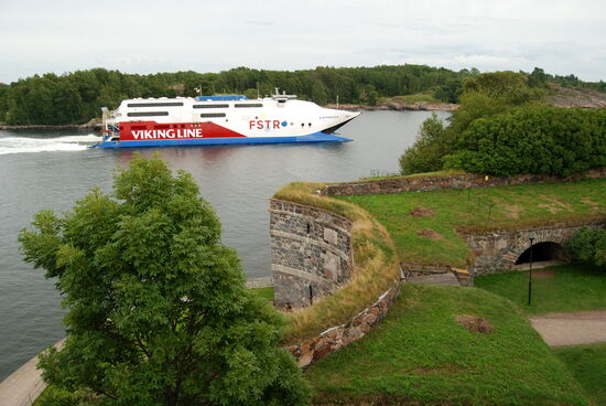 die Viking-Schnellfähre passierte die Königspforte