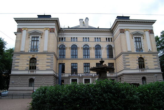 Ständehaus, Rückseite