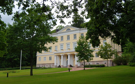 Brukspatronens Haus, jetzt Sitz der Firma Fiskars