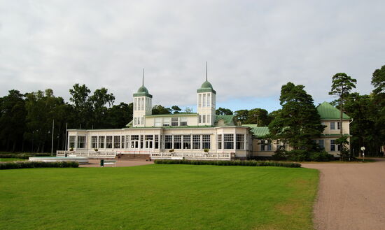 bis zum Casino von Hangö