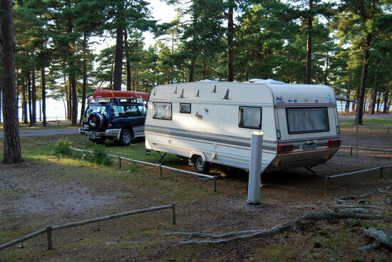 bald waren wir wieder am Campingplats